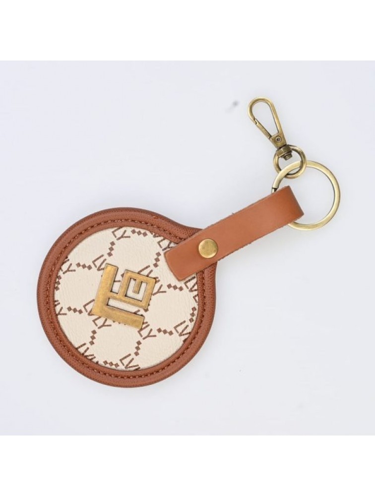 LOVELY HANDMADE Breloque Mosaic | Beige Μπεζ Μπρελόκ